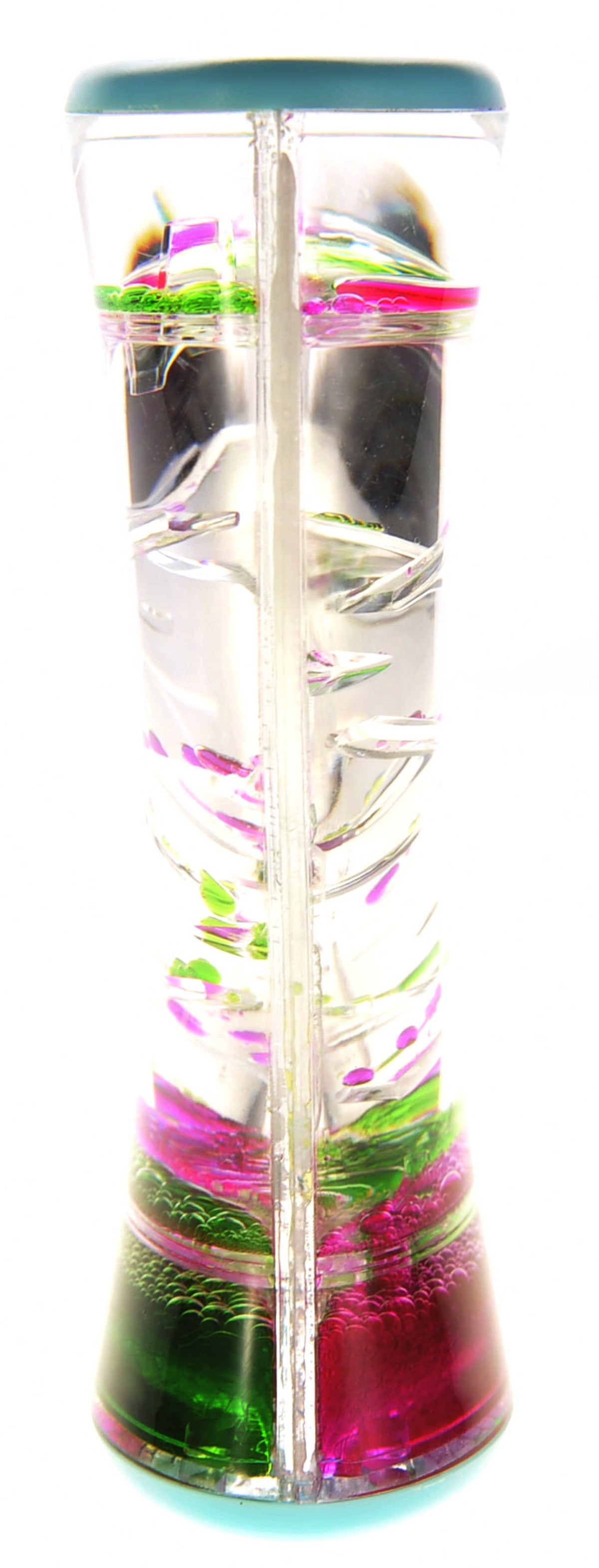 Liquid Motion Bubbler (Green Pink)