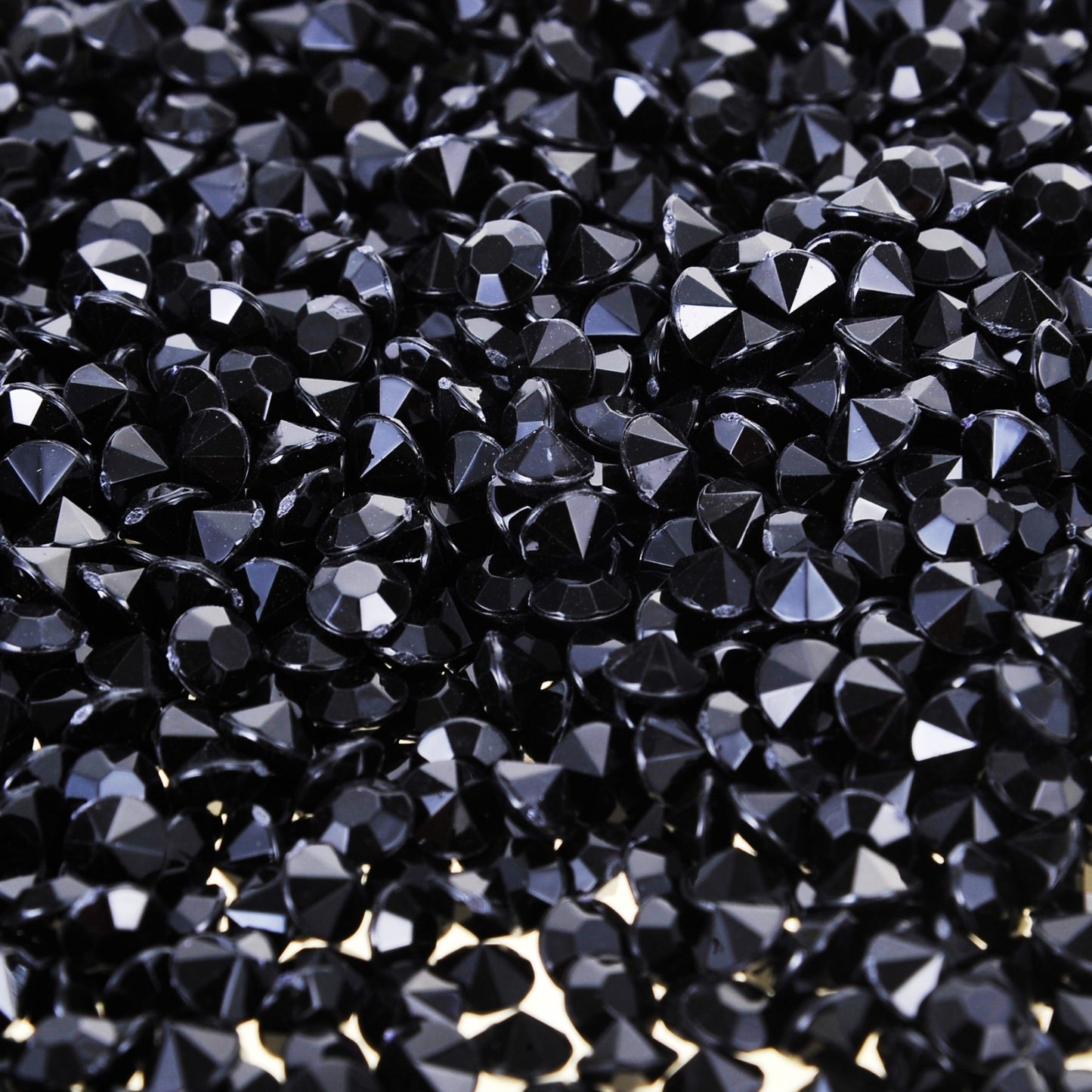Black Diamond Table Confetti, Vase Filler 2000/Pks
