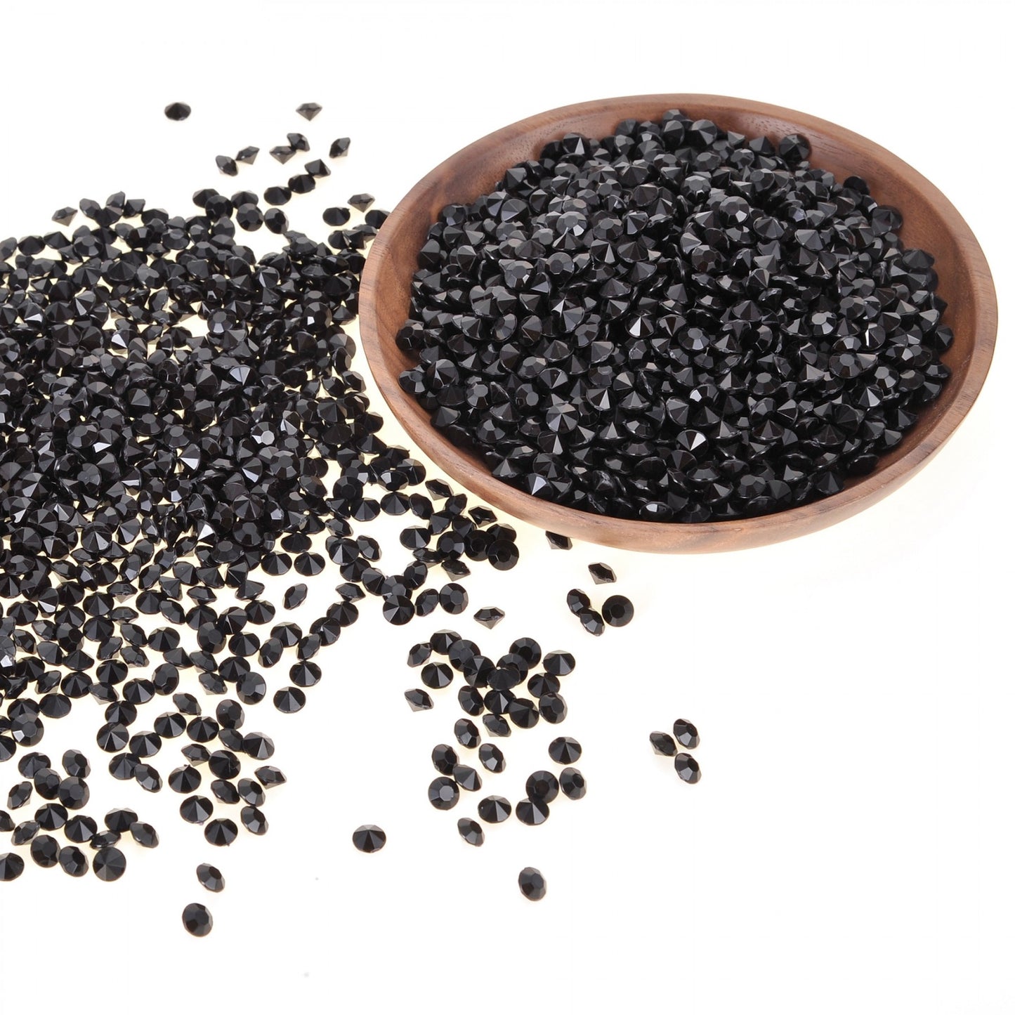 Black Diamond Table Confetti, Vase Filler 2000/Pks