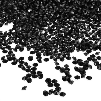 Black Diamond Table Confetti, Vase Filler 2000/Pks