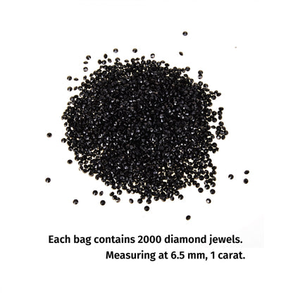 Black Diamond Table Confetti, Vase Filler 2000/Pks