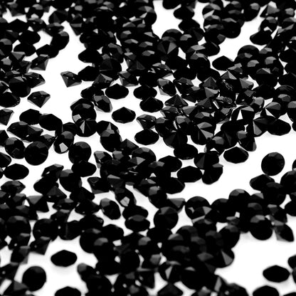 Black Diamond Table Confetti, Vase Filler 2000/Pks